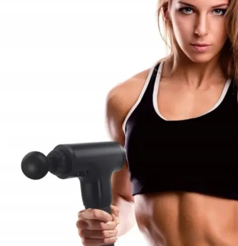 PISTOLET DO MASAŻU MOCNY MASAŻER DO CIAŁA PLECÓW MASSAGE GUN PRO AKUMULATOR