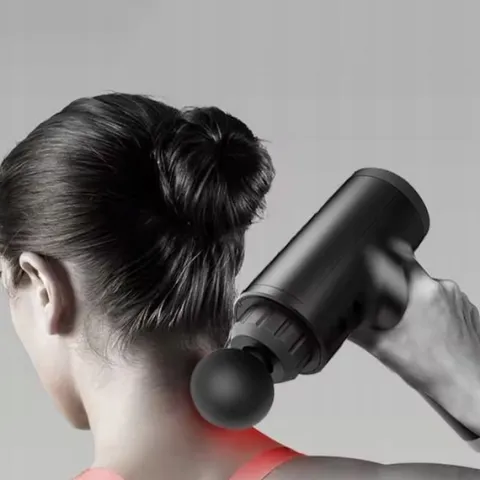 PISTOLET DO MASAŻU MOCNY MASAŻER DO CIAŁA PLECÓW MASSAGE GUN PRO AKUMULATOR