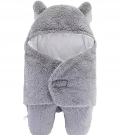 Śpiworek otulacz Petit Ours szary 0-6 miesięcy