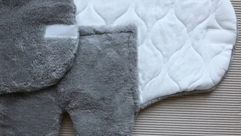 Śpiworek otulacz Petit Ours szary 0-6 miesięcy