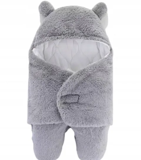 Śpiworek otulacz Petit Ours szary 0-6 miesięcy
