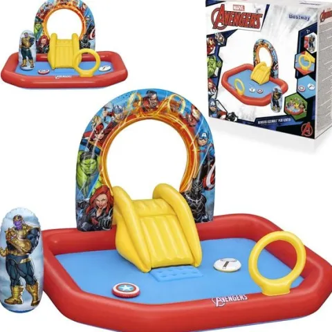 Plac zabaw dmuchany Avengers 211 x 198 x 125 cm Bestway 98800