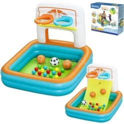 Plac zabaw dmuchany z piłkami 120 x 107 x 84 cm Bestway 52728