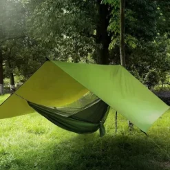 PLANDEKA NA HAMAKI, PLANDEKA NAMIOTOWA, SCHRONIENIE, MATA POD NAMIOT, 3X3M