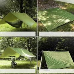 PLANDEKA NA HAMAKI, PLANDEKA NAMIOTOWA, SCHRONIENIE, MATA POD NAMIOT, 3X3M