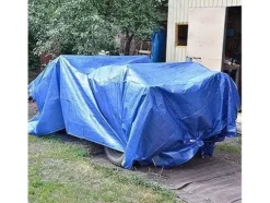 Plandeka plandeki pe niebieska wzmacniana 2x3