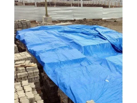 Plandeka plandeki pe niebieska wzmacniana 2x3