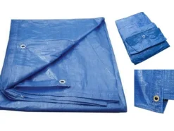 Plandeka plandeki pe niebieska wzmacniana 2x3