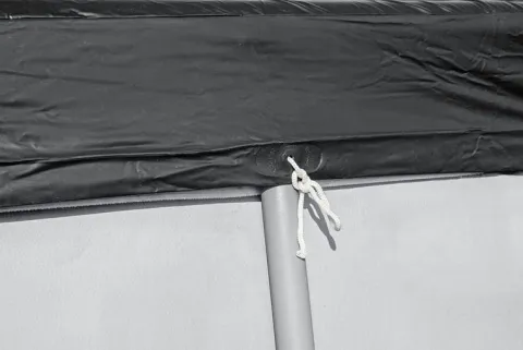 Plandeka pokrywa przykrycie do basenu ze stelażem 404 x 201 cm #58232