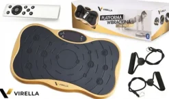 PLATFORMA WIBRACYJNA WIBRUJĄCA TRENINGOWA MASAŻER ANTYCELLULITOWA + EBOOK
