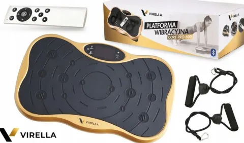PLATFORMA WIBRACYJNA WIBRUJĄCA TRENINGOWA MASAŻER ANTYCELLULITOWA + EBOOK