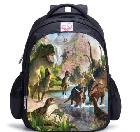 PLECAK DO PRZEDSZKOLA Z DINOZAURAMI JURA DLA CHŁOPCA WYCIECZKOWY PLECACZEK