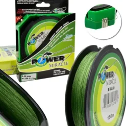 PLECIONKA WĘDKARSKA POWER Zielona 0,16 mm/ 11,2 kg