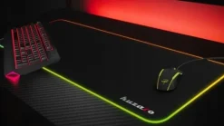 Podkładka pod MYSZ KLAWIATURĘ Huzaro Mousepad 1.0 XL RGB