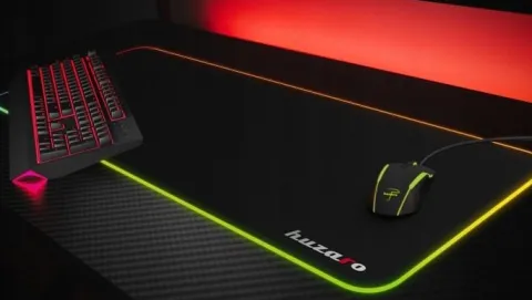 Podkładka pod MYSZ KLAWIATURĘ Huzaro Mousepad 1.0 XL RGB
