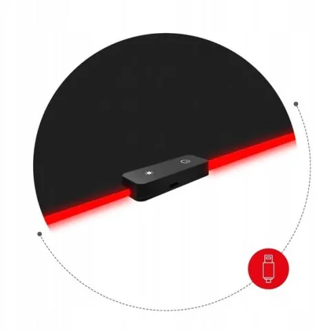 Podkładka pod MYSZ KLAWIATURĘ Huzaro Mousepad 1.0 XL RGB