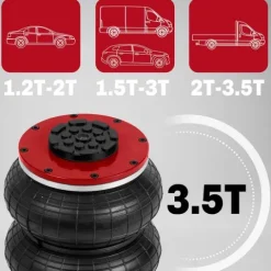 Podnośnik samochodowy pneumatyczny 3,5 t Humberg HM-382