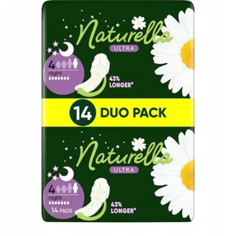 Podpaski Higieniczne Na Noc Naturella Classic Night Ze Skrzydełkami x5