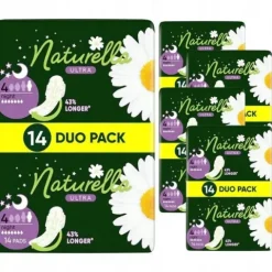 Podpaski Higieniczne Na Noc Naturella Classic Night Ze Skrzydełkami x5