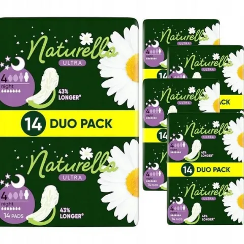 Podpaski Higieniczne Na Noc Naturella Classic Night Ze Skrzydełkami x5