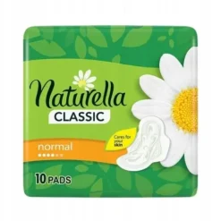 Podpaski ze skrzydełkami Naturella Classic Normal Camomile 10 szt. x12