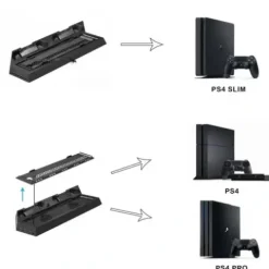 PODSTAWKA CHŁODZĄCA STOJAK PS4 PS4 SLIM PS4 PRO