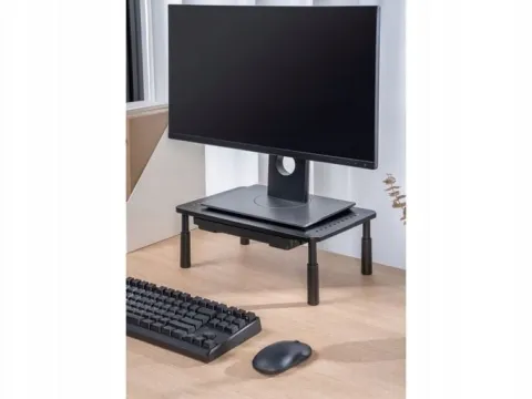 PODSTAWKA POD MONITOR DRUKARKE LAPTOPA Z SZUFLADĄ