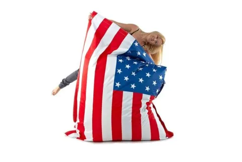 PODUCHA PUFA BEANBAG USA - BEZ WYPEŁNIENIA