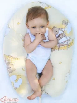 Poduszka ciążowa Longer dla kobiet w ciąży do spania + zdejmowana poszewka
