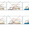 Poduszka ergonomiczna ortopedyczna do spania na boku plecach z pamięcią