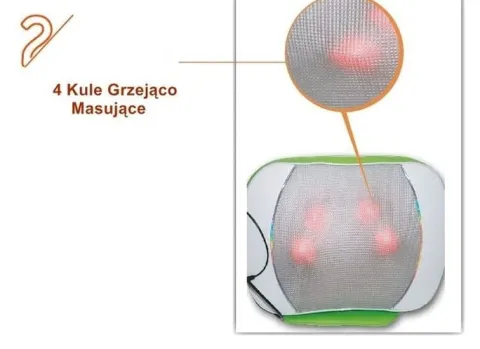 PODUSZKA MATA MASUJĄCA MASAŻER DO MASAŻU SHIATSU