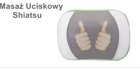 PODUSZKA MATA MASUJĄCA MASAŻER DO MASAŻU SHIATSU