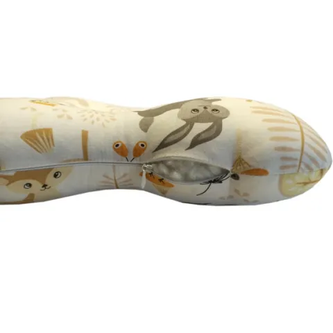 Poduszka ortopedyczna dla niemowląt na płaską główkę Good Head | Forest | L