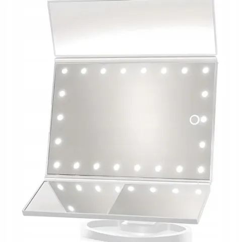 PODŚWIETLANE LUSTERKO DO MAKIJAŻU LED KOSMETYCZNE