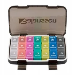Pojemnik Kasetka TYGODNIOWA PREMIUM na leki 3 pory dnia x 7 ORGANIZER +etui