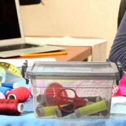 Pojemnik na żywność z pokrywką szary GREY 3 l