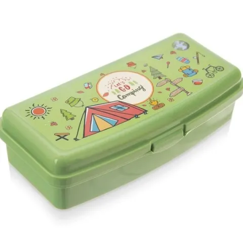 Pojemnik Śniadaniowy Lunchbox Śniadaniówka Pudełko Szkolne na Śniadanie