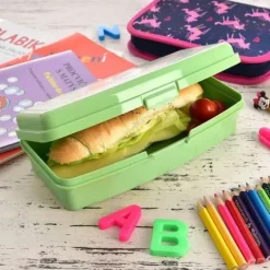 Pojemnik Śniadaniowy Lunchbox Śniadaniówka Pudełko Szkolne na Śniadanie