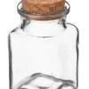 Pojemnik szklany przyprawy słoiczek kwadratowy przyprawnik RAVO 180 ml