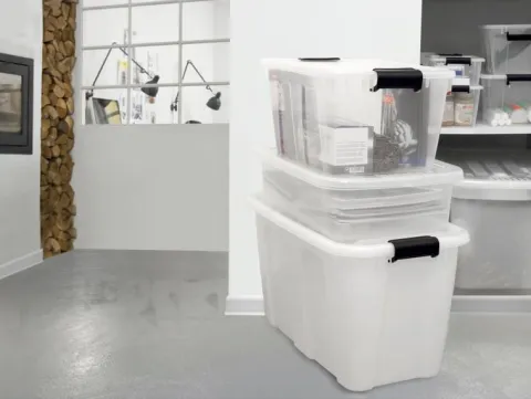 Pojemnik z pokrywą do przechowywania home box 15l uniwersalny organizer