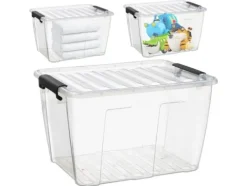 Pojemnik z pokrywą do przechowywania home box 15l uniwersalny organizer