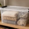 Pojemnik z pokrywą do przechowywania home box 8l uniwersalny organizer