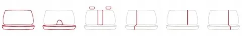 Pokrowce do VW VOLKSWAGEN Golf (I, II, III) 1 2 3