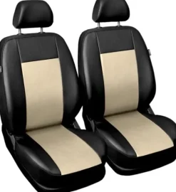 Pokrowce EKOSKÓRA przód do Opel Corsa A