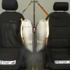 Pokrowce z alcantary na przednie fotele PRESTIGE 1+1 Czarne AUDI Q5