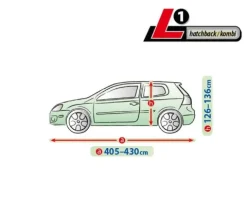 Pokrowiec 4 warstwy z liną i torbą na Toyota Yaris Cross