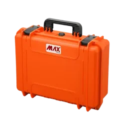 Pomarańczowa walizka hermetyczna z pianką MAX430S 464x366x176 mm