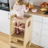Pomocnik kuchenny (kitchen helper) dla dzieci dąb