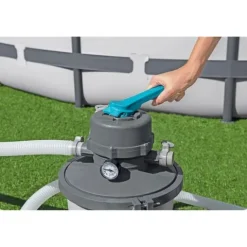 Pompa piaskowa 3596 l/h + Piasek 25kg Bestway