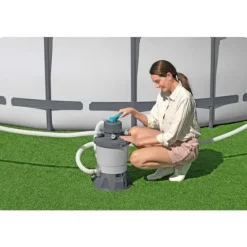 Pompa piaskowa 3596 l/h + Piasek 25kg Bestway